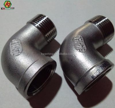 China Conduit Elbow Precision Casting Street Elbow Fitting Stainless Steel Pipe Elbow Fittings For Industry Application for sale