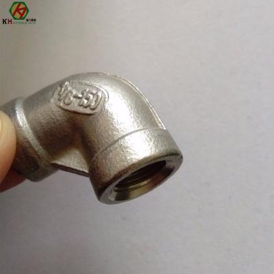 China Pipe Fitting Elbow Mainland 304 Precision Casting 316 Street Elbow Stainless Steel Pipe for sale