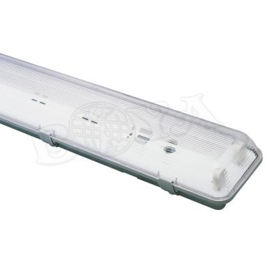 China 1500mm Waterproof / Dustproof LED Tube Light Fixture 2X58W For Meeting Room for sale