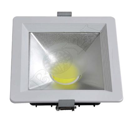 China High Brightness COB / SMD 30W Recessed LED Downlights Fixture 110V / 220V for sale