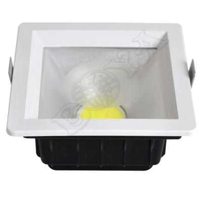 China 20W / 30W 4500K IP44 COB Dimmable Exterior Recessed LED Downlight AC85V - 265V for sale