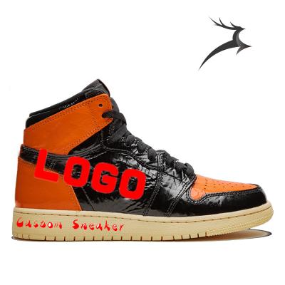 China Anti-slippery Men's Style Sneaker Basketball Shoes Single Shoes Jordcustom Shoes for sale