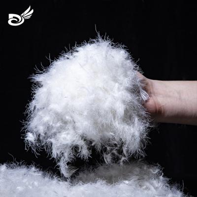 China Eco-friendly 60% Natural Raw White Down Washed Goose Down Feather for sale