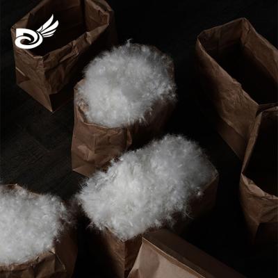 China Wholesale China Eco-friendly Standard Made in China New High Quality Washed White 90% Duck Down and Feather for sale