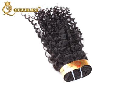 China #1 / 1B Deep Wave European Human Hair Extensions Without Shedding for sale