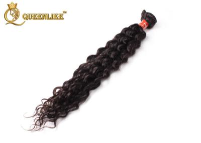 China 1B# 22 Inch Deep Wave Peruvian Human Hair 100% Unprocessed Virgin Hair for sale