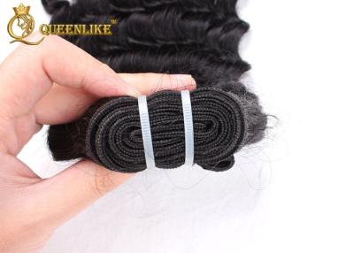 China Las altas extensiones camboyanas del cabello humano del rendimiento 5Al 100% profundamente agitan en venta