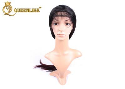 China Pelucas llenas el 100% indias sin procesar del cabello humano del cordón derecho con el pelo del bebé en venta