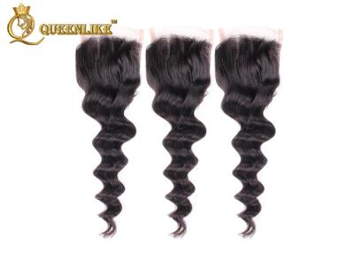 China Queenlike Hair Brazilian Loose Wave Lace Closure 16