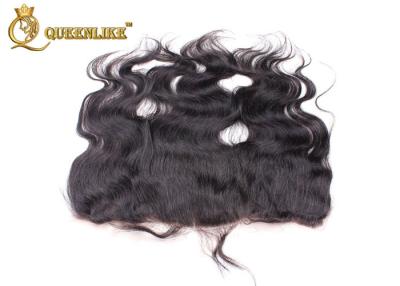 China Full Cuticle Virgin Lace Frontal 100% Peruvian Hair Remy Hair Lace Closure for sale