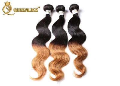 China Pelo malasio coloreado lujo de la Virgen de Ombre para el salón de belleza Queenlike en venta