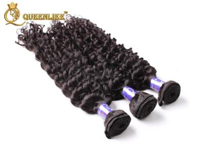 China Extensiones malasias no procesadas del pelo rizado de la aduana para las mujeres negras en venta