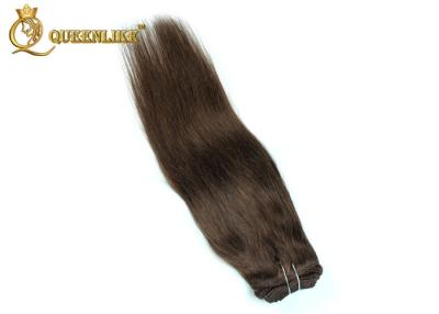 China Brazilian 4# Clip In Virgin Hair 18 Or 20 Inch Hair Extensions for sale