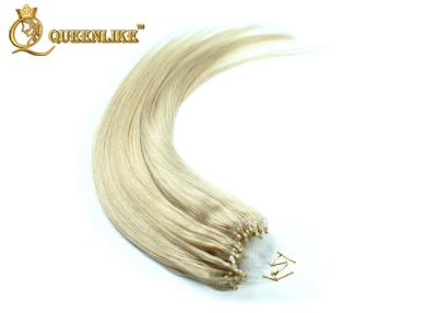 China 613 extensiones micro del cabello humano del anillo del color derecho/extensión del cabello humano de la onda del cuerpo en venta