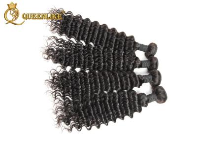 China 3pcs/porción sin procesar crudo de la onda de Remy del cabello humano del templo profundo de las extensiones en venta