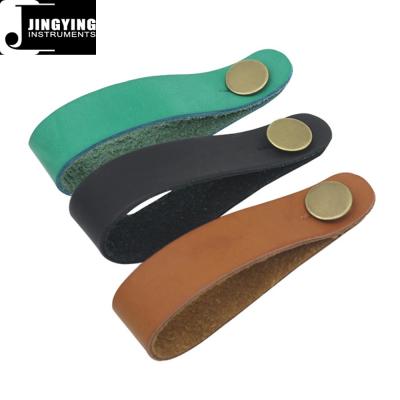 China GUITAR Wholesale 20X2CM Acoustic Guitar Neck Leather Straps for sale