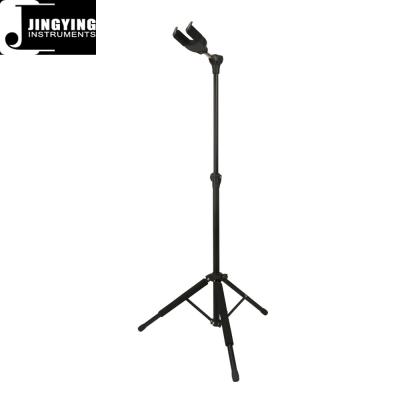 China Wholesale Acoustic&Classic&Electric Guitar Single Vertical Gravity Folding Self Locking Guitar Stands for sale