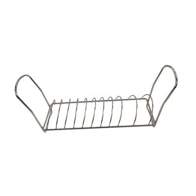 China Sustainable 394 Stainless Steel Mesh Kitchen Utensil Over Sink Dish Drying Rack Kitchen Freestanding Dish Rack for sale