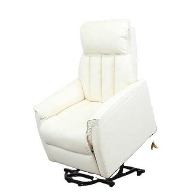 China (Size)Adjustable Modern Leather PU Motor Power Lift Simple Elderly Relax Recliner Recliner Armchair for sale