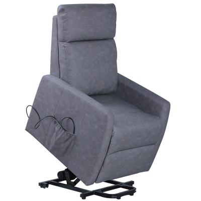 China Hot Sale PU Leather Electric Lift Chair Reclinable Sofa Extendable For Elder Living Room Furniture for sale