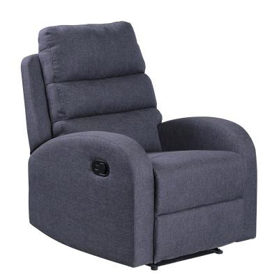 China Factory Style Stretchable Modern Linen Fabric Manual Supply Recliner Recliner Chair Sofa for sale