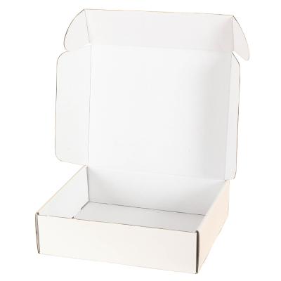 China Recyclable Custom Corrugated Printing White Paper Food Mailer Box for sale