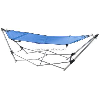 China Fashion. Outdoor and indoor portable sports metal frame folding hammock stand hammock with stand swing chair camping for sale