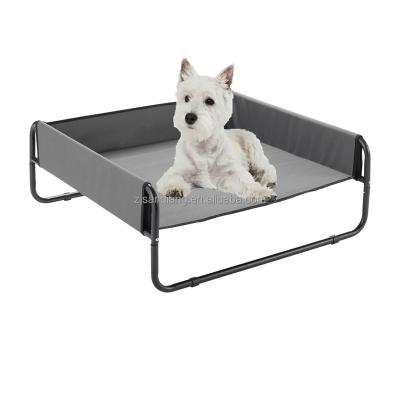 China Dog Cradle Raised Pet Bed Raised Sided Dog Trampoline Hammock for sale