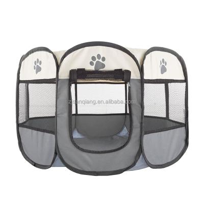 China Breathable Hot Sale Pet Tent Folding Pet Playpen Portable Pet House for sale