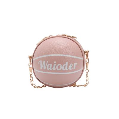 China Fashion Candy Color Design Fancy Mini Basketball Kids Basket Ball Handbags Pinch For Girls Women Ladies Handbags for sale