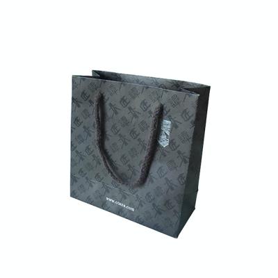 China Biodegradable Premium Famous Style Brand Paper Tote Bag Custom Luxury Shopping Bag for sale