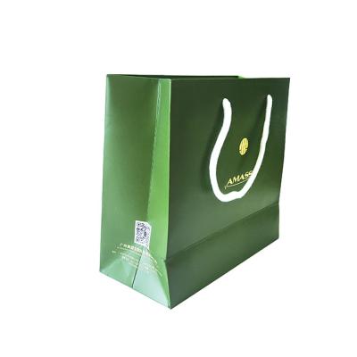 China Factory biodegradable low price success design paper custom printed shopping bag for sale