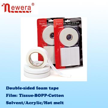 China Professional Manufacturer of Double Cloth Tape Heat Resistant Double Side Warm Face Tape for sale