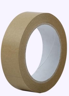 China Eco Friendly Kraft Paper Hot Melt Adhesive Tape On Paper Tube Core for sale