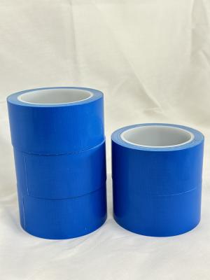 China Tearable Viscosity Indigo Carpet Mounting Tape / Carpet Joining Tape For Carpet Installation for sale