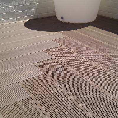 China Modern Outdoor Smooth Anti-termite Patio Flooring Cavity Factory Price Wpc Compound Decking for sale