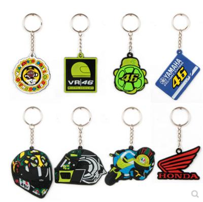 China Durable handmade customed motorcycle key chain, PVC key chain, key chain for wholesale for sale