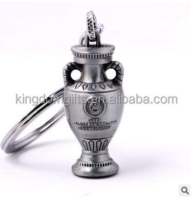 China Model Euro 2016, Souvenir Europe Euro Metal Trophy Keyring for sale