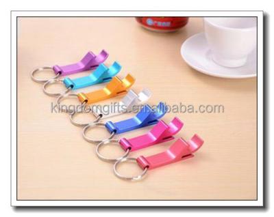 China Eco - Friendly Free Logo Glass Bottle Opener Key Chain , Key Chain Opener for sale