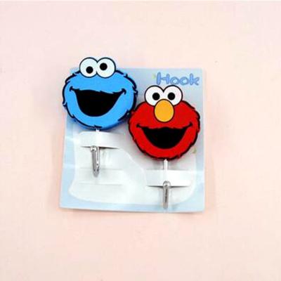 China Anti-scrac 2pcswood wall hanger hook, plastic hook, wall hook for wholesale for sale