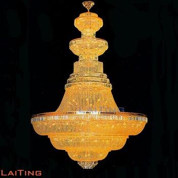 China Huge HOME French Glamorous Antique Chandelier Crystal Lighting Luxury For Project for sale