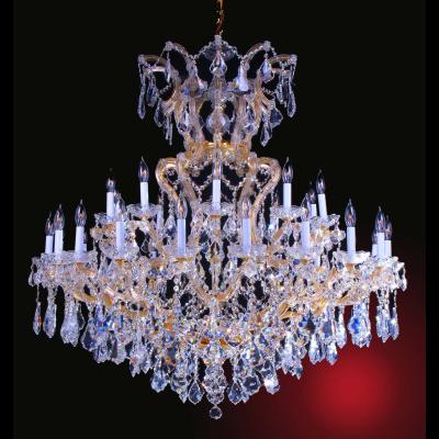 China Large Crystal Beaded Jewel Chandelier Iron+crystal+Glass Chandelier Pendant Lights Zhongshan for sale