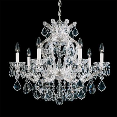 China Wholesale Luxury Decorative Lamp Vidrio Maria Theresa Chandeliers of Iighting Small K9 Crystal for sale