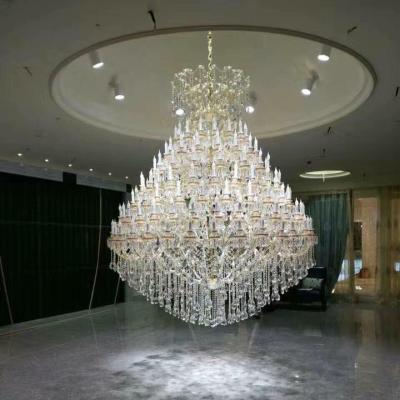 China Luxury Hallway Chandelier Crystal Light Interior Design Handcrafted Maria Theresa Ceiling Lamp for sale