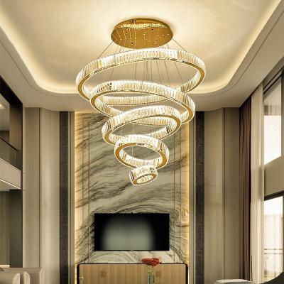 China Modern Modern Banquet Hall Design Chandelier Dimming Economy Led Coating Pendant Lighting Light Fixture for sale