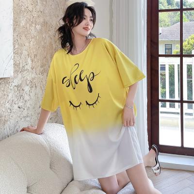 China QUICK DRY Plus Size Cute Cartoon Numbers Print Fashion Streetwear Women Loose Onesie Pajamas for sale