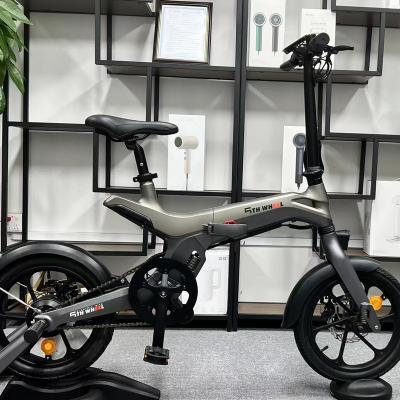 China New Model 16 inch 2600mah 60km British Eu Stock Disc Brake Tires Folding Electric e Bicycle Kit for sale