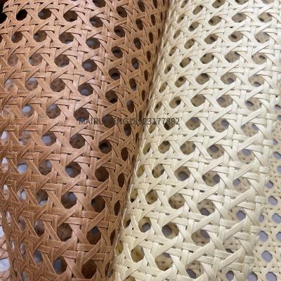 China 1/2Brown Rattan Handmade Paper Material Weaving Roll/Coffee Cane Peel Rattan Webbing Raw for sale