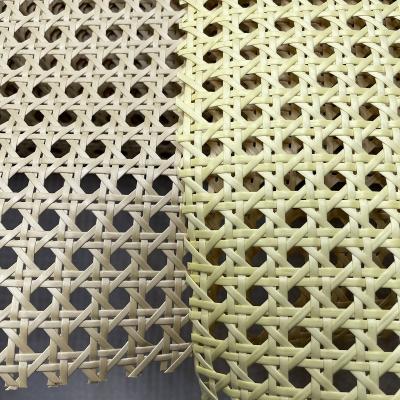 China For Chair Open Rattan Woven Mesh Cane Webbing Pre - For Chair 50feet Plastic for sale