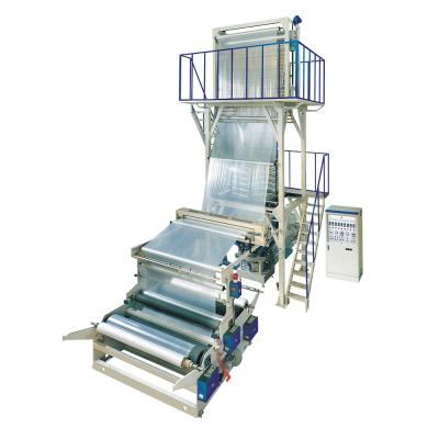 China blown film aba film polyethylene pe film extruder production line three layer extrusion pp film blowing machine for sale